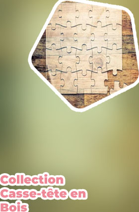 Puzzle enigme bois